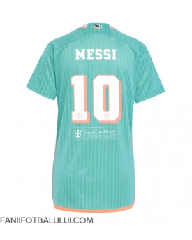 Inter Miami Lionel Messi #10 Tricou Fotbal Replică 2024-25 Femei Treilea